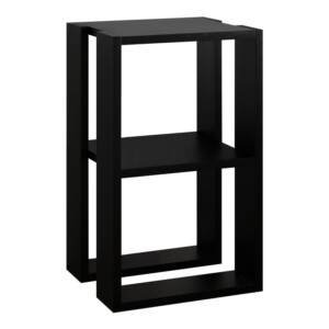 Κομοδίνο - τραπεζάκι βοηθητικό Lonie Megapap χρώμα μαύρο 34x30x55εκ. - Image 3