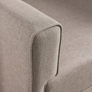 Πολυθρόνα Bella Megapap υφασμάτινη χρώμα κρεμ 82x81x85εκ. - Image 3