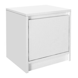 Κομοδίνο Conve Megapap χρώμα λευκό 40x35x45εκ. - Image 5