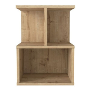 Κομοδίνο - Τραπεζάκι βοηθητικό Entiero Megapap χρώμα sapphire oak 39,8x35x54,6εκ. - Image 7