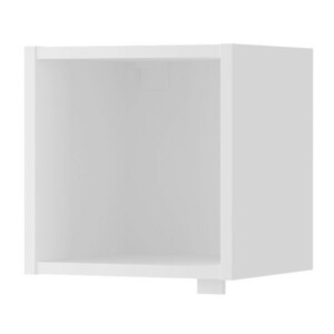 Κομοδίνο επιτοίχιο Beny Megapap χρώμα λευκό 34x30,3x34εκ. - Image 3