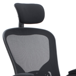 Καρέκλα γραφείου διευθυντική Falcon Megapap με ύφασμα Mesh χρώμα μαύρο 68x65x119/129εκ. - Image 8