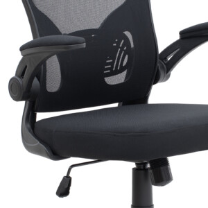 Καρέκλα γραφείου διευθυντική Falcon Megapap με ύφασμα Mesh χρώμα μαύρο 68x65x119/129εκ. - Image 9