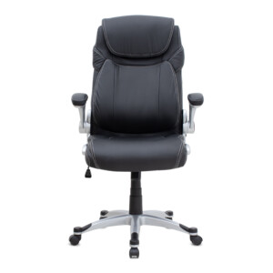 Καρέκλα γραφείου διευθυντική Gustavo Megapap από τεχνόδερμα χρώμα μαύρο 69x65x116/126εκ. - Image 4