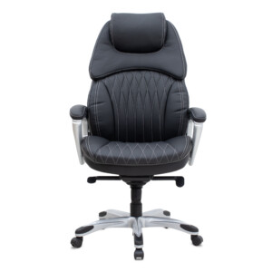 Καρέκλα γραφείου διευθυντική Duke Megapap από τεχνόδερμα χρώμα μαύρο 72x70x120/125εκ. - Image 4