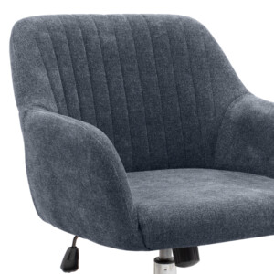 Καρέκλα γραφείου Lana Megapap υφασμάτινη χρώμα ανθρακί 61x61x80/90εκ. - Image 7