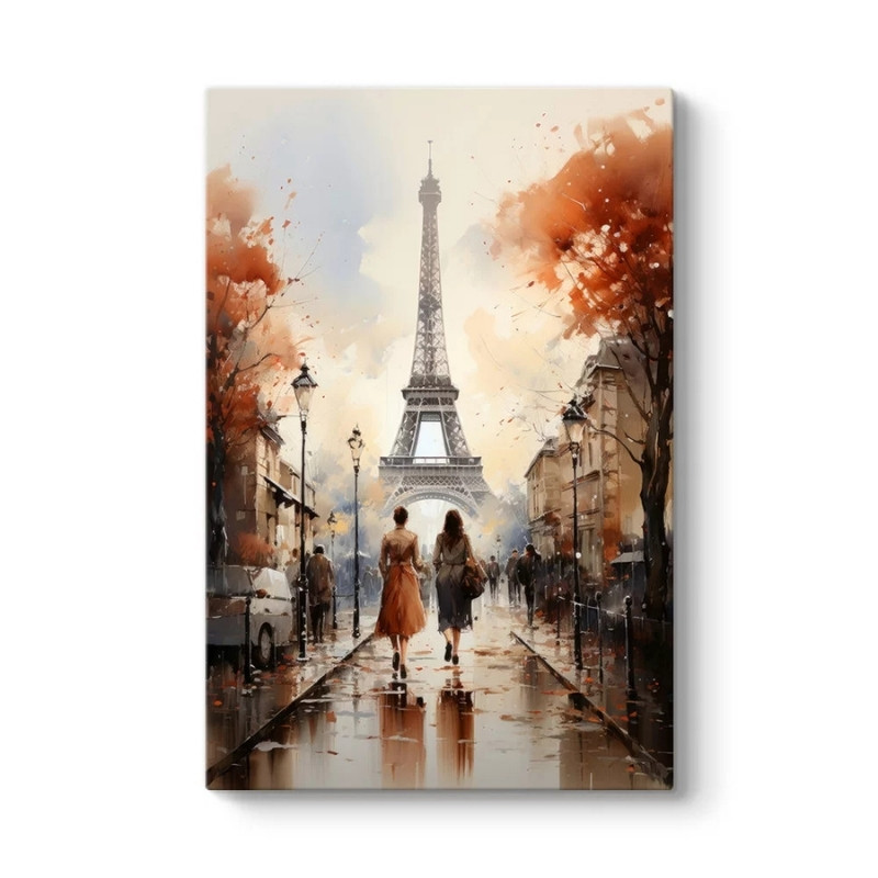Πίνακας σε καμβά "Autumn in Paris" Megapap ψηφιακής εκτύπωσης 70x100x3εκ. Πίνακας σε καμβά "Autumn in Paris" Megapap ψηφιακής εκτύπωσης 70x100x3εκ.
