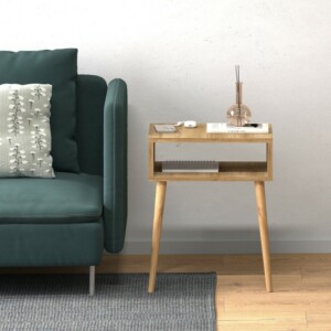 Κομοδίνο Fiona Megapap χρώμα pine oak 45x30x58εκ. - Image 3