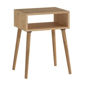 Κομοδίνο Fiona Megapap χρώμα pine oak 45x30x58εκ. - Image 5