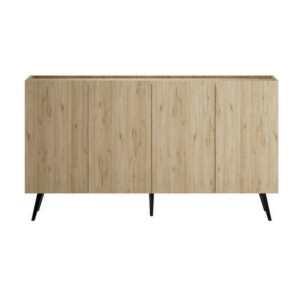 Μπουφές Luna Megapap χρώμα florida oak 180x43x100εκ. - Image 4