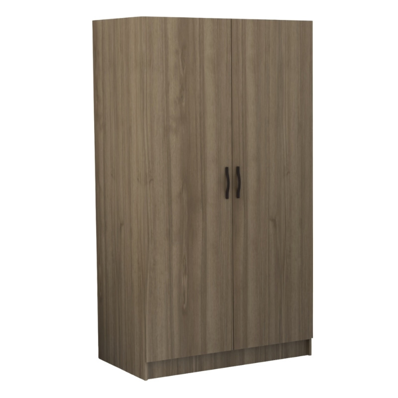 Ντουλάπα ρούχων Victoria Megapap δίφυλλη χρώμα καρυδί 100x60x181εκ. Ντουλάπα ρούχων Victoria Megapap δίφυλλη χρώμα καρυδί 100x60x181εκ.