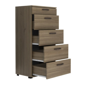 Συρταριέρα Helia Megapap χρώμα καρυδί 60x44x108εκ. - Image 6