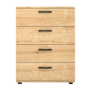 Συρταριέρα Velika Megapap χρώμα φυσικό οξιάς 73x44x96εκ. - Image 6