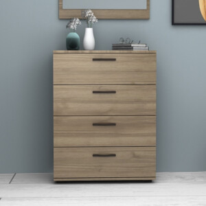 Συρταριέρα Velika Megapap χρώμα καρυδί 73x44x96εκ. - Image 4