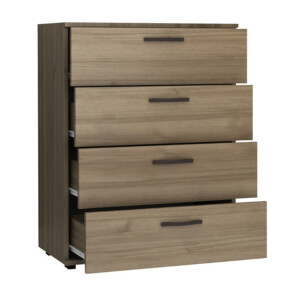 Συρταριέρα Velika Megapap χρώμα καρυδί 73x44x96εκ. - Image 5