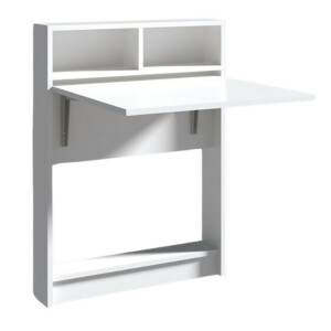 Τραπέζι επιτοίχιο πτυσσόμενο Bracke Megapap χρώμα λευκό 70x15x96εκ. - Image 7