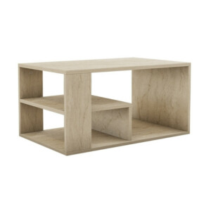 Τραπεζάκι σαλονιού Rodom Megapap χρώμα travertine 80x50x40εκ. - Image 4