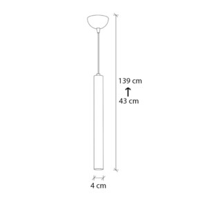 Φωτιστικό οροφής Lizy I Megapap E27 μεταλλικό μονόφωτο χρώμα χρυσό vintage Ø4x139εκ. - Image 5