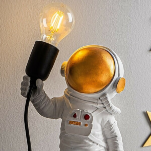 Φωτιστικό επιτραπέζιο Astronaut Megapap E27 πολυεστερικό χρώμα λευκό 20x15x32εκ. - Image 3