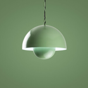 Φωτιστικό οροφής Neptun Megapap E27 μεταλλικό μονόφωτο χρώμα πράσινο Ø30x70εκ. - Image 4