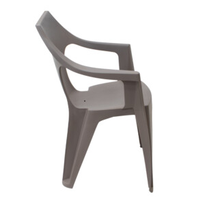 Πολυθρόνα πολυπροπυλενίου Dante χρώμα cappuccino 57x55x79εκ. - Image 5