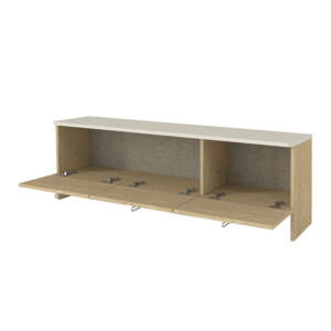 Έπιπλο τηλεόρασης Rebel Megapap χρώμα rota oak - sandstone 150x35x45εκ. - Image 7