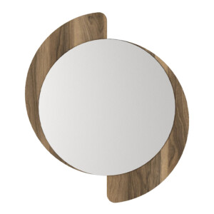 Καθρέπτης τοίχου Sevilla Μegapap χρώμα καρυδί 59,2x2,2x69εκ. - Image 4