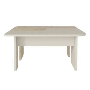 Τραπεζάκι σαλονιού σετ 2τμχ Sevilla Megapap χρώμα sandstone - travertine 75x75x37,4εκ. - Image 7