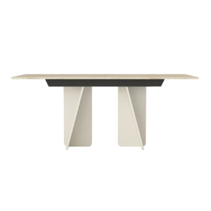 Τραπέζι Sevilla Megapap χρώμα sandstone - travertine 180x90x75εκ. - Image 6