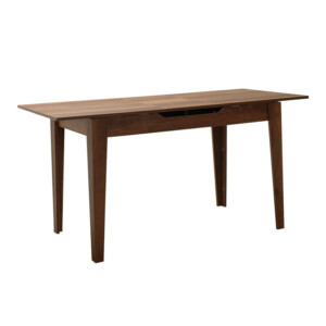 Τραπέζι Trendline Megapap επεκτεινόμενο χρώμα καρυδί 120/150x70x75εκ. - Image 4