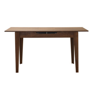 Τραπέζι Trendline Megapap επεκτεινόμενο χρώμα καρυδί 120/150x70x75εκ. - Image 6