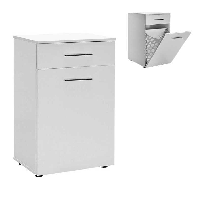 Ντουλάπι - Καλάθι απλύτων Diamond Megapap χρώμα λευκό gloss 52x38x83εκ. Ντουλάπι - Καλάθι απλύτων Diamond Megapap χρώμα λευκό gloss 52x38x83εκ.