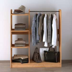 Έπιπλο εισόδου Rozesme Megapap χρώμα pine oak 120x40x135εκ. - Image 2