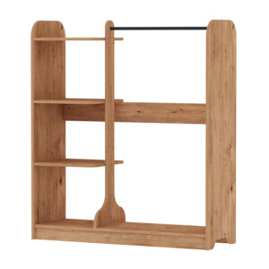 Έπιπλο εισόδου Rozesme Megapap χρώμα pine oak 120x40x135εκ. - Image 3