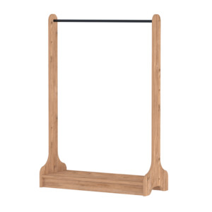 Έπιπλο εισόδου Belgum Megapap χρώμα pine oak 87,3x35x128εκ. - Image 3