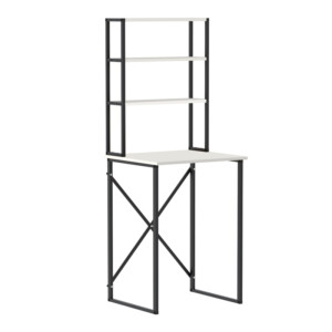 Έπιπλο πλυντηρίου Bobby Megapap χρώμα λευκό 67x60x178εκ. - Image 3