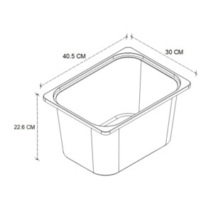Συρταριέρα κουζίνας - μπάνιου Kayra I Megapap με 4 συρτάρια χρώμα λευκό 45,3x29,7x116,3εκ. - Image 6