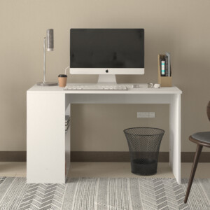 Γραφείο εργασίας Smyrna Megapap χρώμα λευκό 120x60x74,4εκ. - Image 4