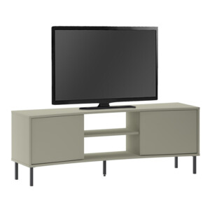 Έπιπλο τηλεόρασης Frem Megapap χρώμα ash green 150x40x55εκ. - Image 6