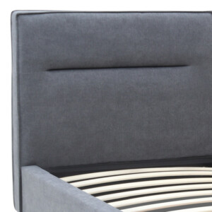 Κρεβάτι Megan Megapap υφασμάτινο χρώμα ανθρακί 160x200εκ. - Image 5