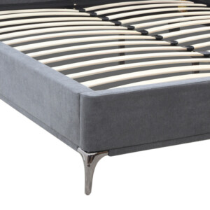 Κρεβάτι Megan Megapap υφασμάτινο χρώμα ανθρακί 160x200εκ. - Image 6