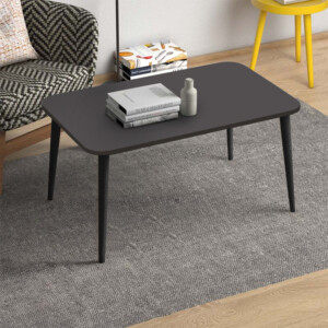 Τραπεζάκι σαλονιού Soul Megapap χρώμα μαύρο 90x55x41εκ. - Image 3