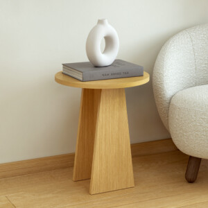 Τραπεζάκια βοηθητικά σετ 3 τμχ Como Megapap χρώμα oak - Image 2