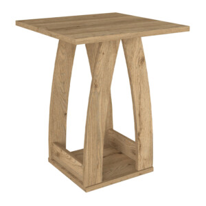 Τραπεζάκι βοηθητικό - Κομοδίνο Deros Megapap χρώμα sepet oak 45x45x56εκ. - Image 4