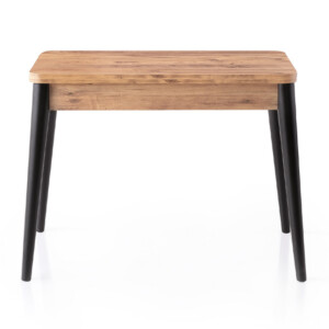 Τραπέζι Dolunay Megapap επεκτεινόμενο χρώμα atlantic pine - μαύρο 100x60(120x100)x79,5εκ. - Image 6