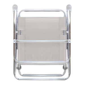 Καρεκλάκι παραλίας Alu Megapap αλουμινίου χρώμα λευκό 54x52x80εκ. - Image 6