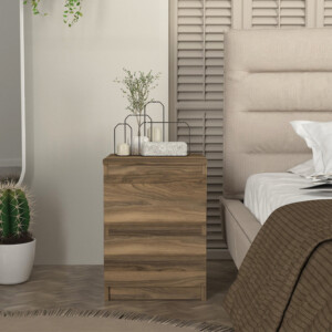 Κομοδίνο Breve Megapap χρώμα καρυδί 39,8x41,8x55εκ. - Image 4