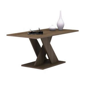 Τραπεζάκι σαλονιού Marcello Megapap χρώμα καρυδί 110x55x47εκ. - Image 4