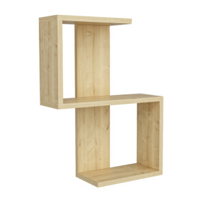 Ραφιέρα τοίχου Octa Megapap χρώμα sapphire oak 45x16,4x60εκ. - Image 3