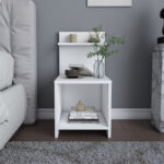 Κομοδίνο Ulman Megapap χρώμα λευκό 35x37x72εκ. - Image 3